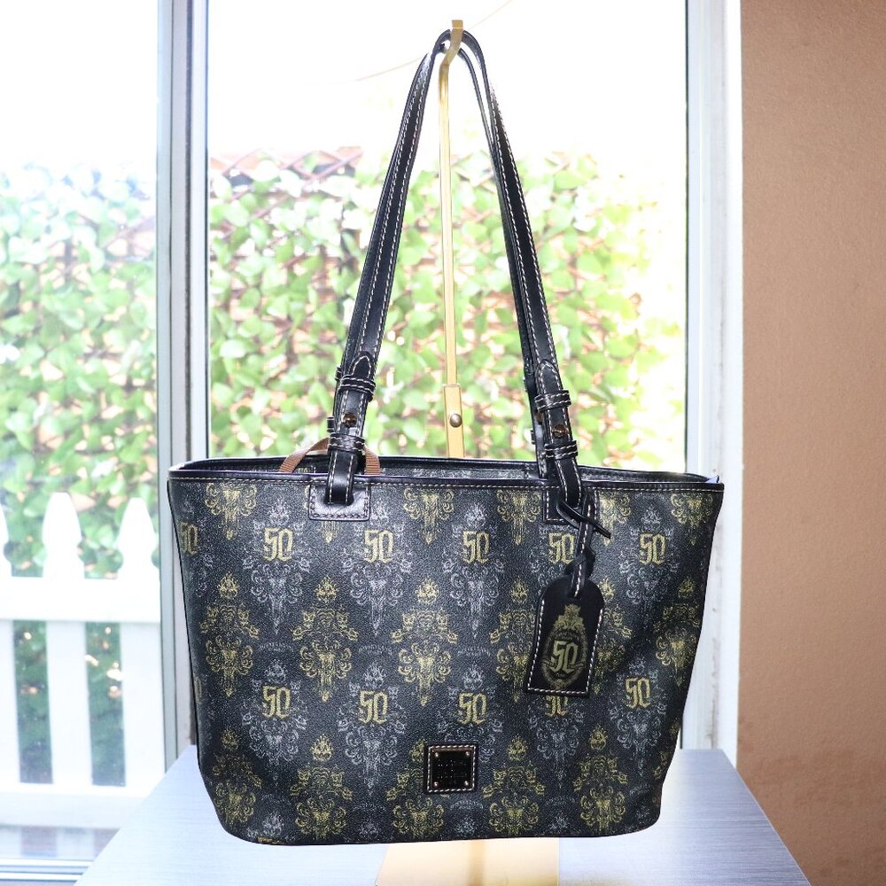 Dooney & Bourke  50th Anniversary Haunted Mansion Large tote